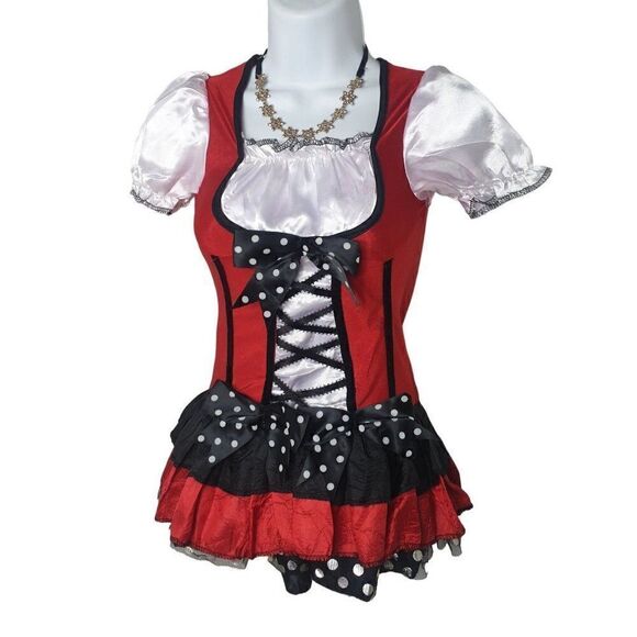 Kids Little Red Riding Hood Costume Halloween Cosplay Girls Small NWOT - Picture 2 of 8